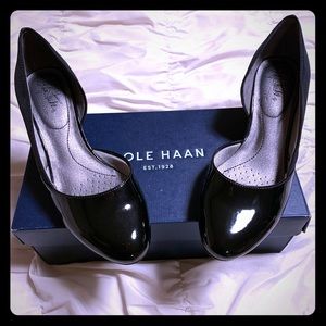 Life Stride Patent Wedge Shoes Size 7W